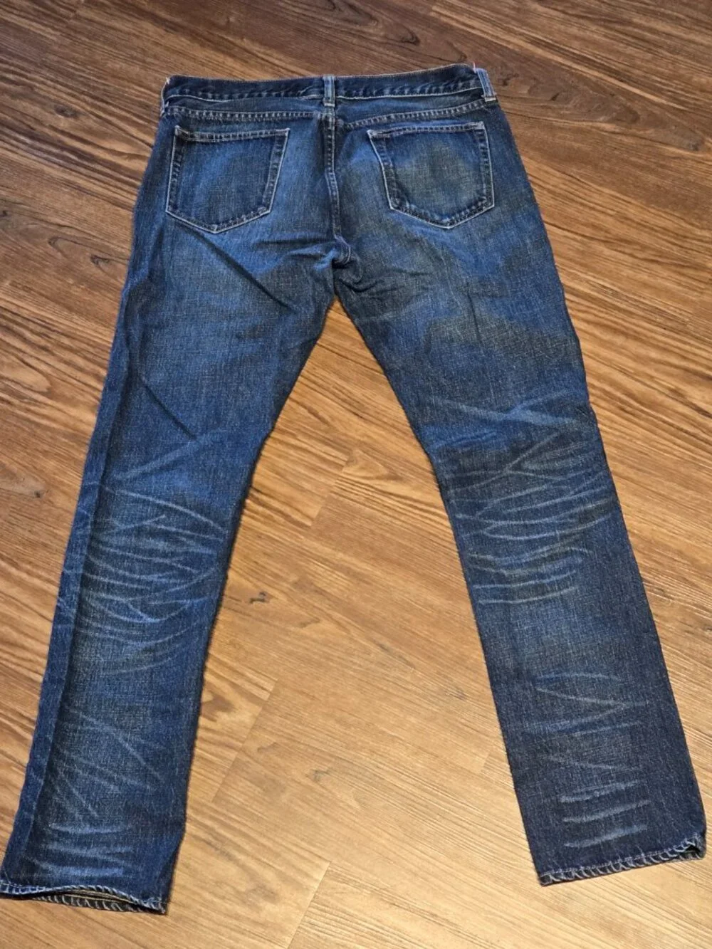 J.Crew Men’s 484 Slim Jeans 33x34 Blue Denim Style 38555